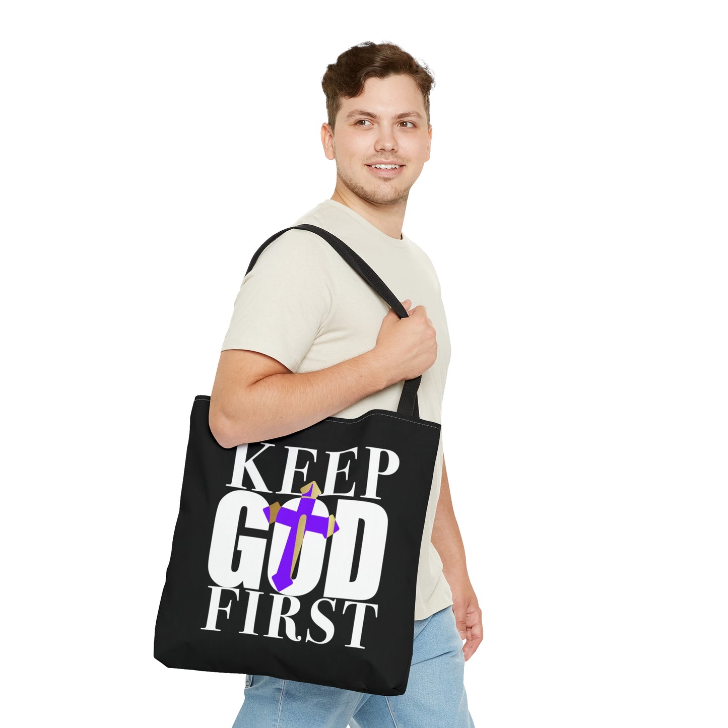 Keep God First - Tote Bag