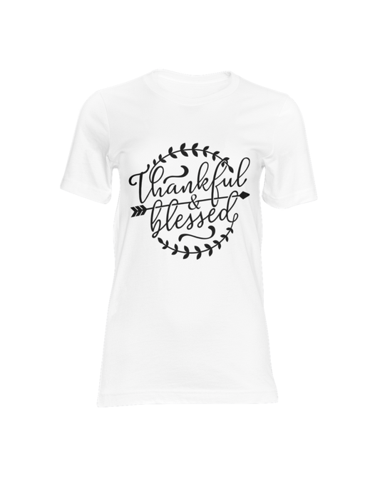 Thankful and Blessed Graphic Tee